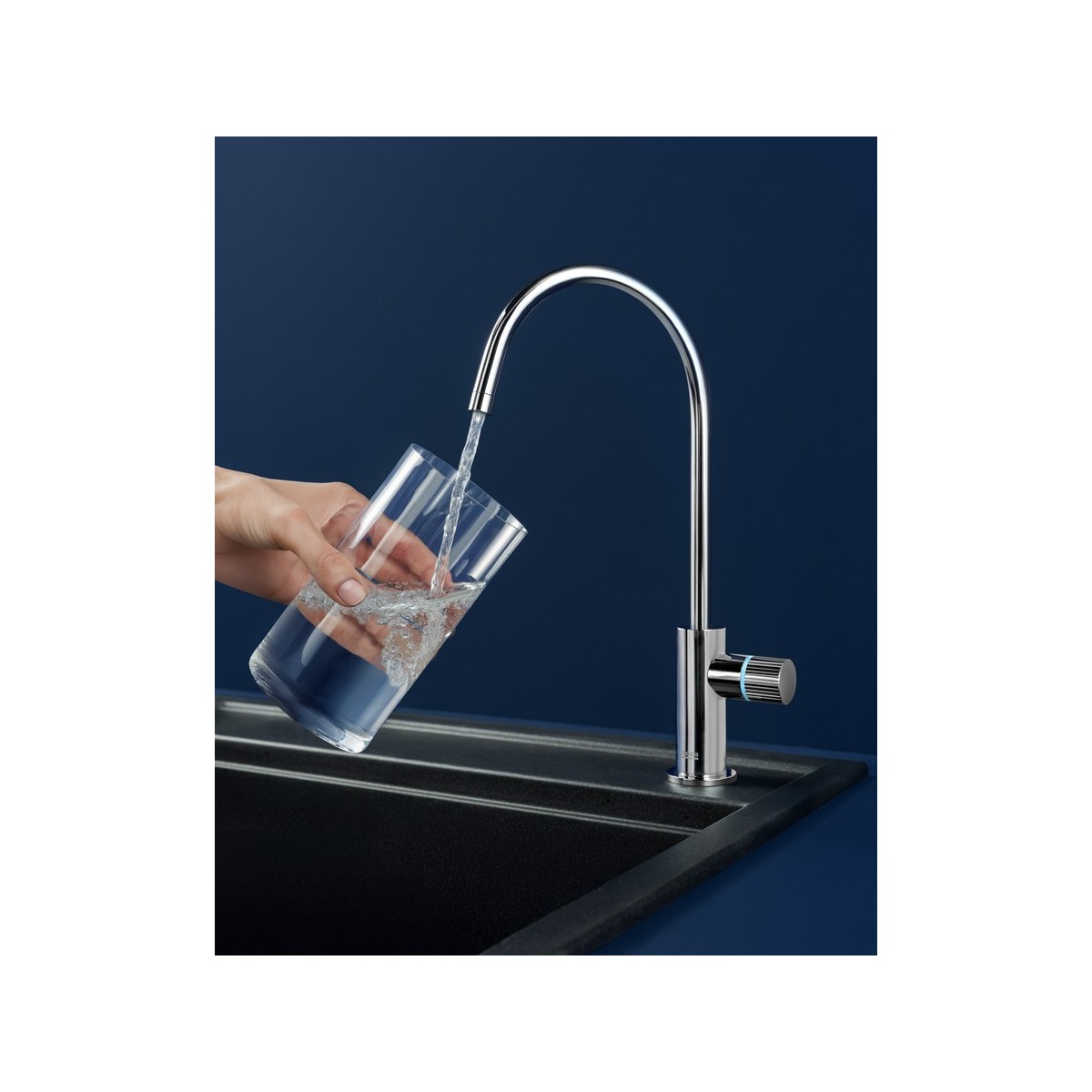 Aquafy robinetterie évier une sortie pour eau filtrée livré avec flexibles - ROCA A5A8A3GC00 