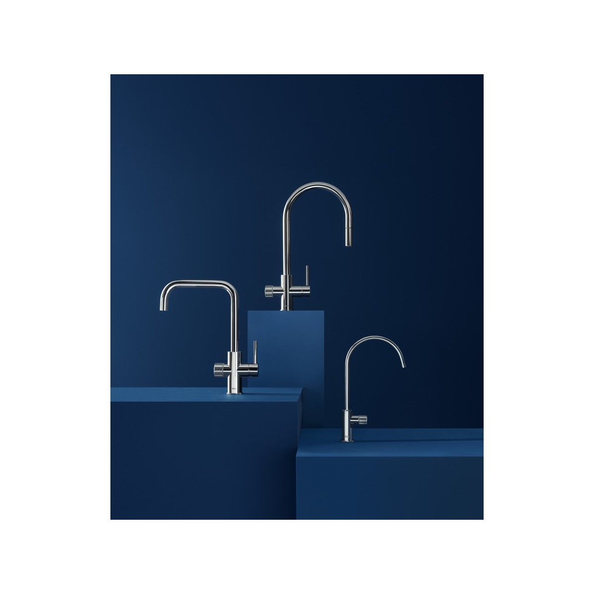 Aquafy mitigeur évier à bec tube à double sortie chromé - ROCA A5A8C3GC00 