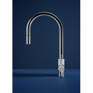 Aquafy mitigeur évier à bec tube à double sortie chromé - ROCA A5A8D3GC00 