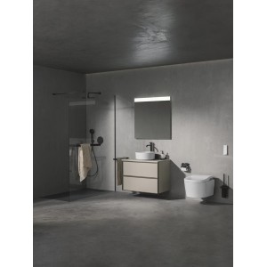 Bras mural pour pomme de douche 400 mm pvd acier inoxydable - ROCA A5B0250SM0 