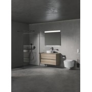 Bras mural pour pomme de douche 400 mm pvd acier inoxydable - ROCA A5B0250SM0 