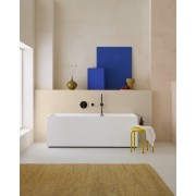 Support mural fixe rond pour douchette à main graphite brossé - ROCA A5B1350GM0 