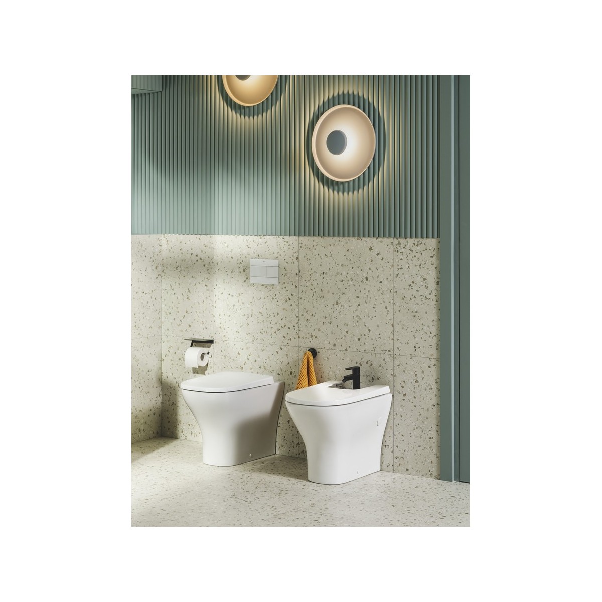 Optica abattant WC double standard Duroplast - ROCA A801F70001 