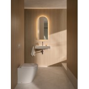 Meridian abattant frein de chute déclipsable en urea charnières en acier inoxy - ROCA A801F92001 