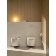 Meridian abattant frein de chute déclipsable en urea charnières en acier inoxy - ROCA A801F92001 