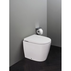 Avant wc au sol rimless avec réservoir intégré alimentation hydraulique externe - ROCA A80336MS0H 