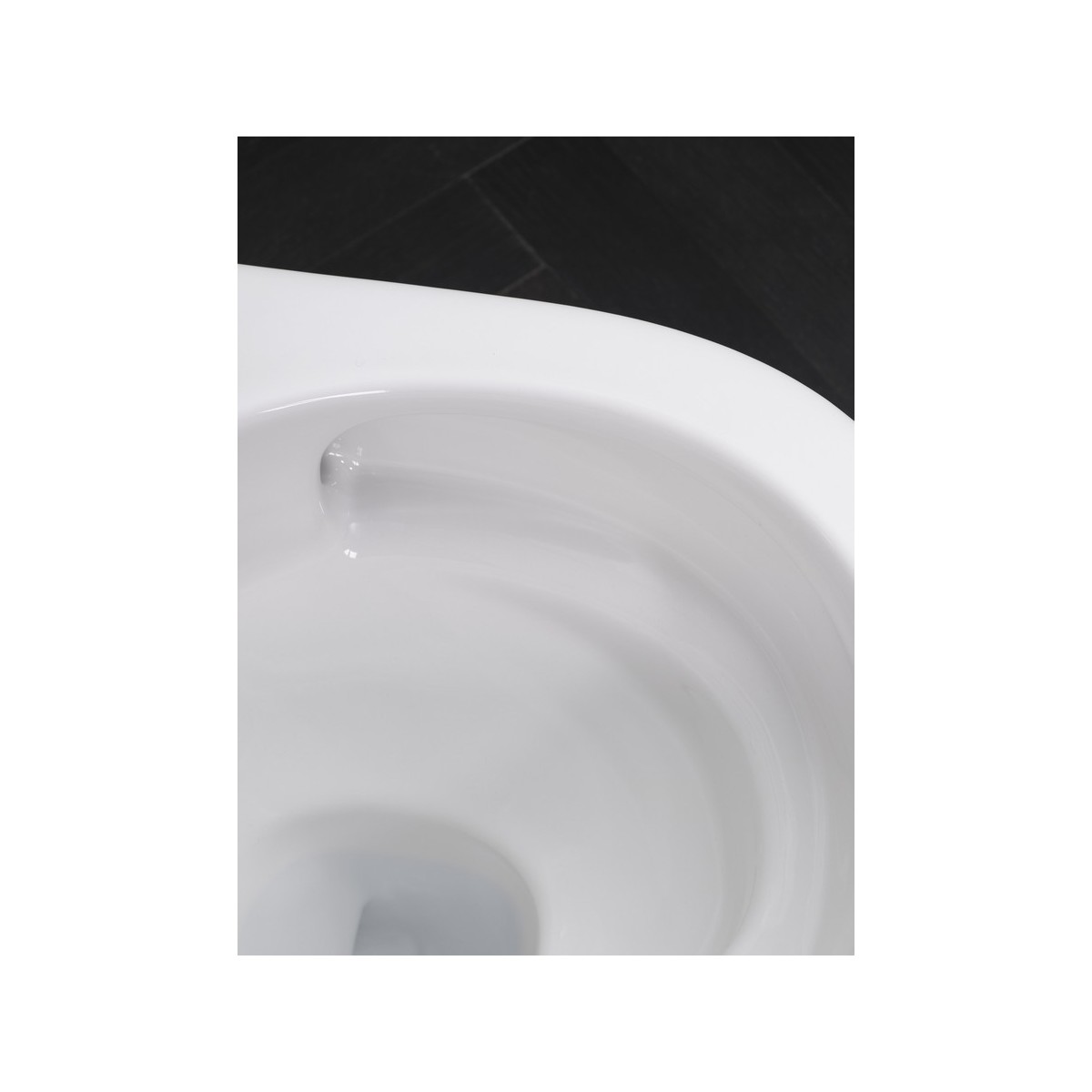Avant wc au sol rimless avec réservoir intégré alimentation hydraulique externe - ROCA A80336MS0H 