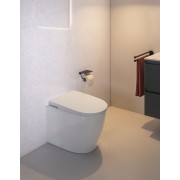 Avant wc au sol rimless, réservoir intégré alimentation hydraulique interne - ROCA A80336MS0W 