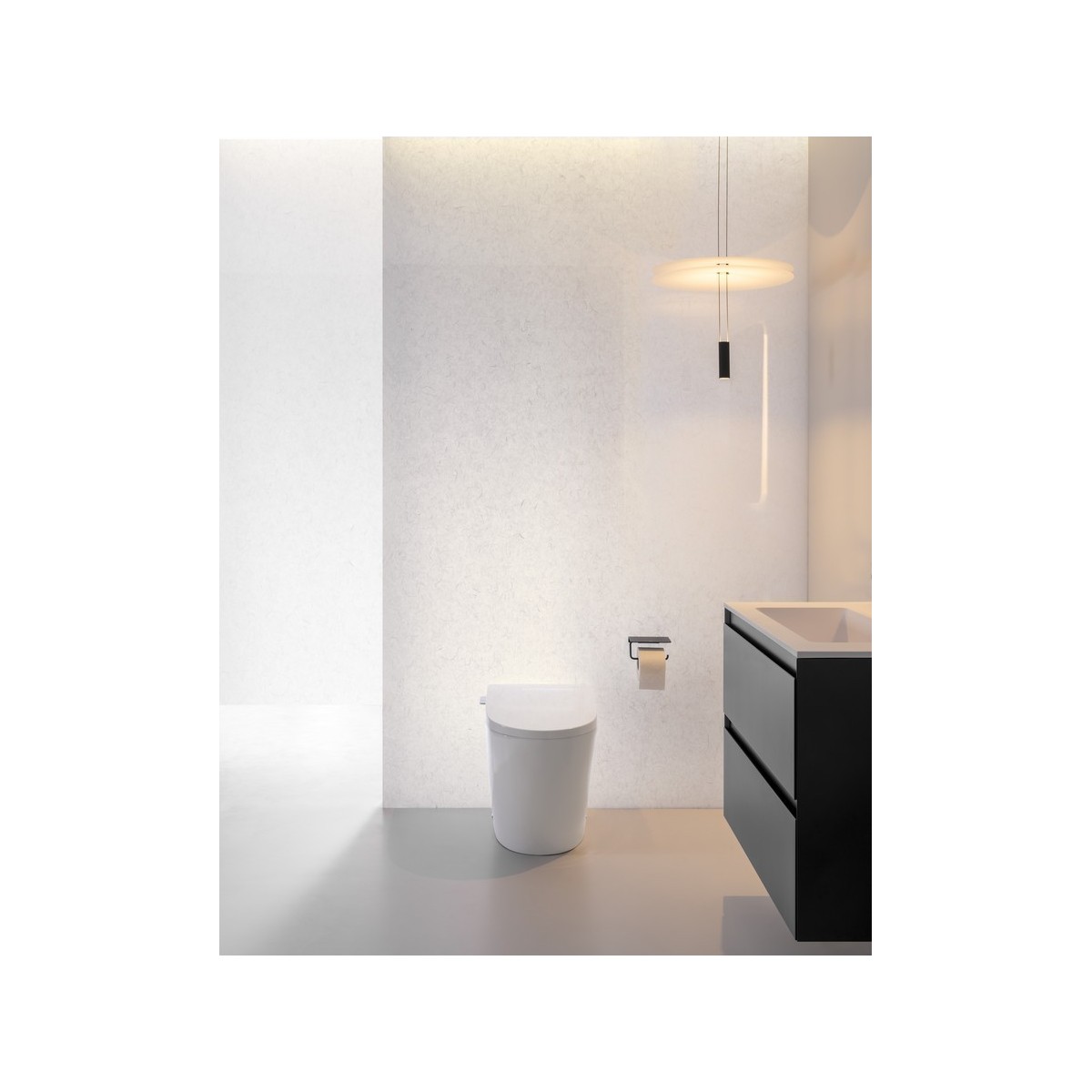 Avant wc au sol rimless, réservoir intégré alimentation hydraulique interne - ROCA A80336MS0W 