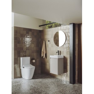 In-wash ona wc lavant au sol compact rimless réservoir (3/4,5l) émail supraglaze - ROCA A803461S01 