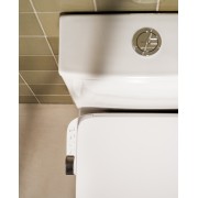 In-wash ona wc lavant au sol compact rimless réservoir (3/4,5l) émail supraglaze - ROCA A803461S01 