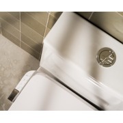 In-wash ona wc lavant au sol compact rimless réservoir (3/4,5l) émail supraglaze - ROCA A803461S01 