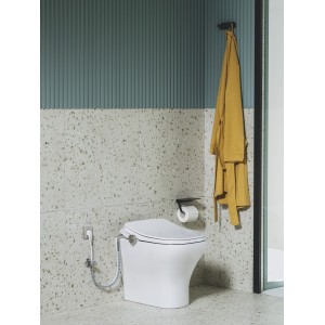 Multiclean m4 round compact abattant lavant avec fonctions lavage et séchage - ROCA A804057001 
