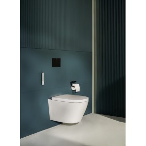 Tempo porte-papier noir mat - ROCA A817034NB0 