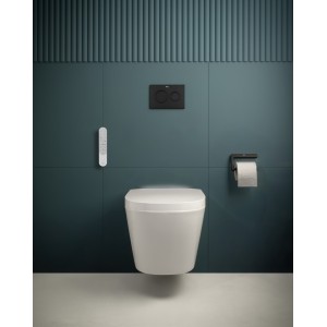 Tempo porte-papier noir mat - ROCA A817034NB0 