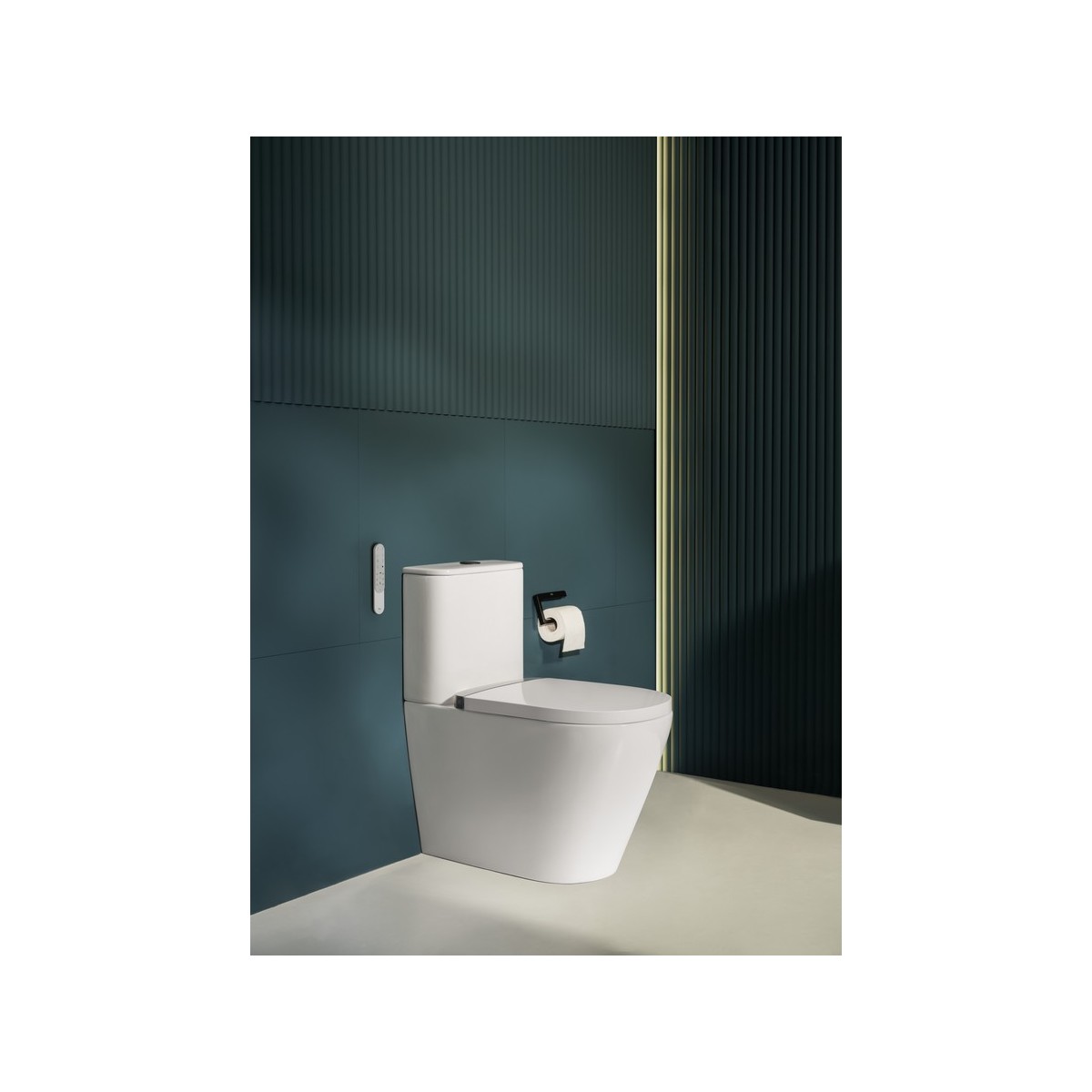 Tempo porte-papier noir mat - ROCA A817034NB0 