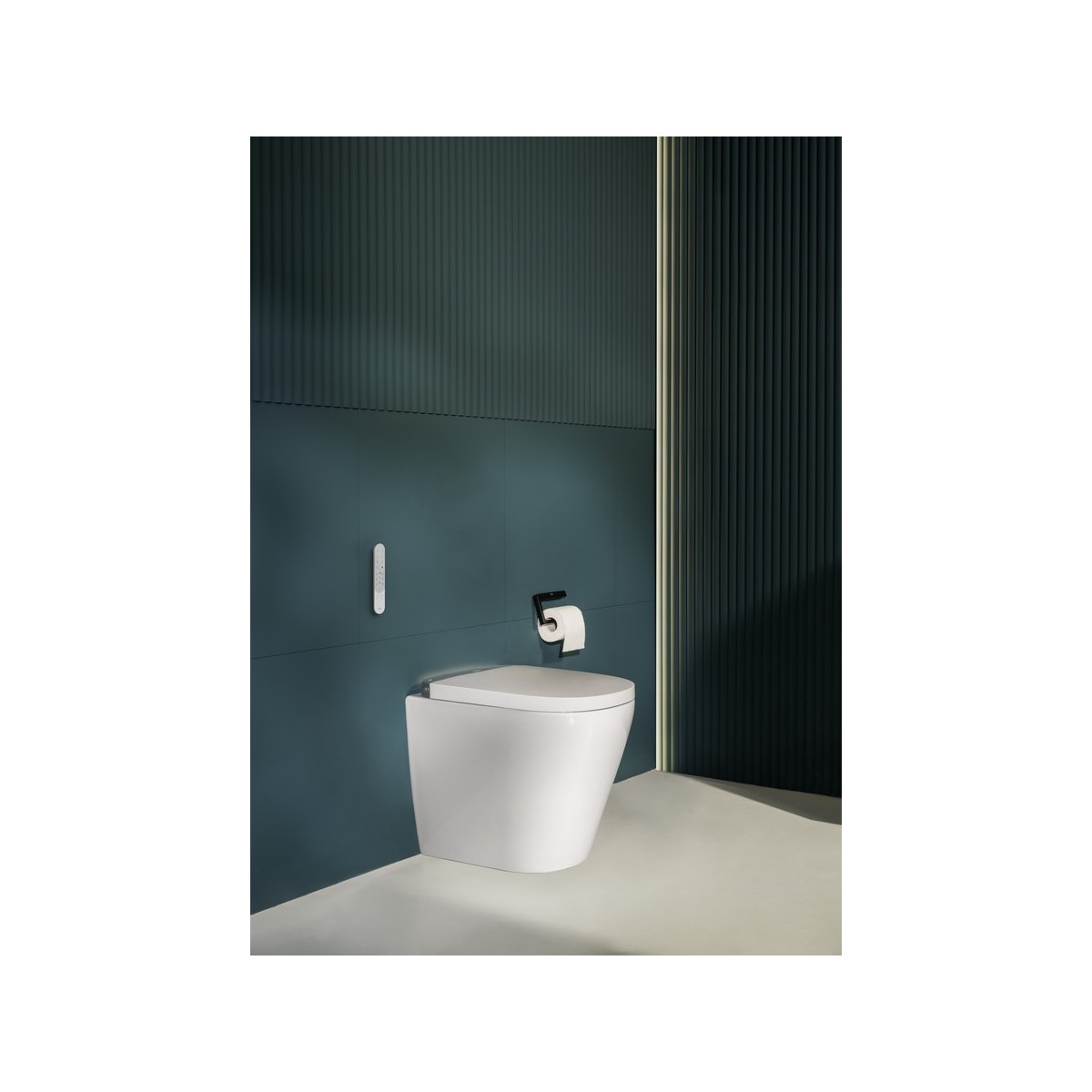 Tempo porte-papier noir mat - ROCA A817034NB0 