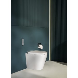 Tempo porte-papier noir mat - ROCA A817034NB0 