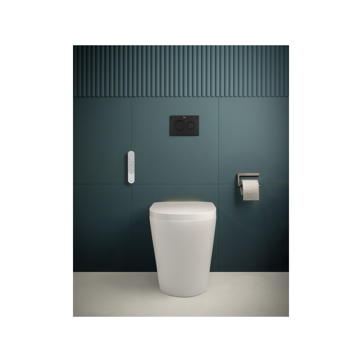 Tempo porte-papier noir mat - ROCA A817034NB0 