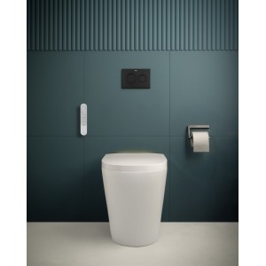 Tempo porte-papier noir mat - ROCA A817034NB0 