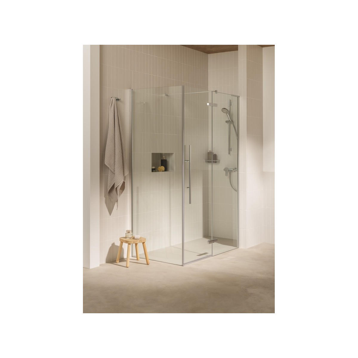 Hotel's round patère graphite brossé - ROCA A817570GM0 