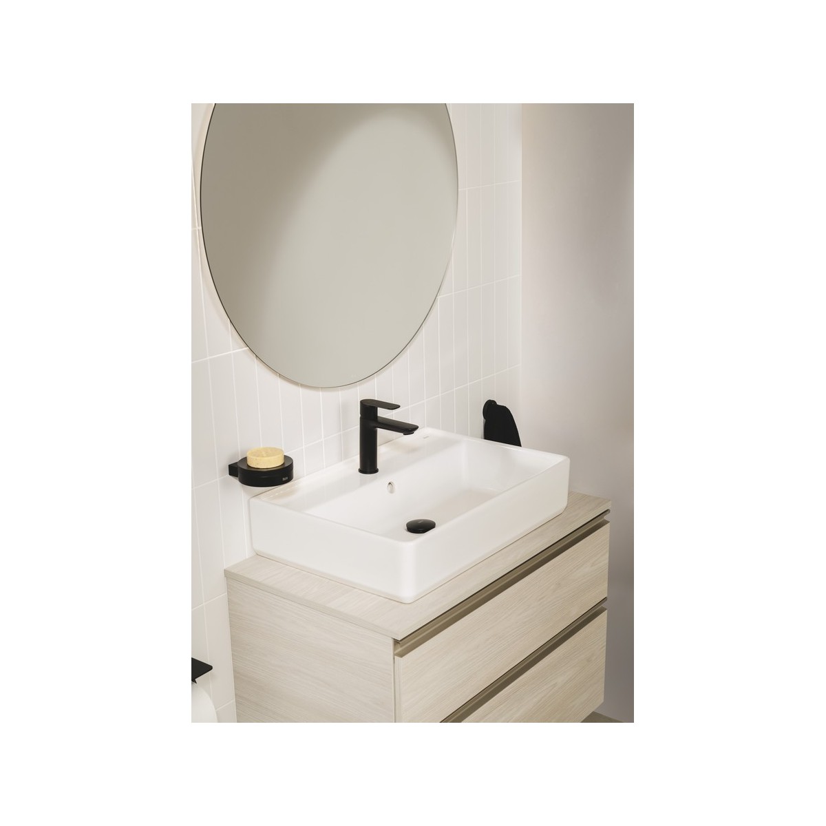 Hotel's round patère cuivre brossé - ROCA A817570RM0 