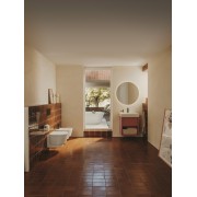 Hotels round porte-papier rouleau or brossé - ROCA A817582VA0 