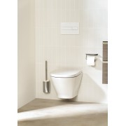 Hotels round porte-balayette mural acier inoxydable - ROCA A817587SM0 