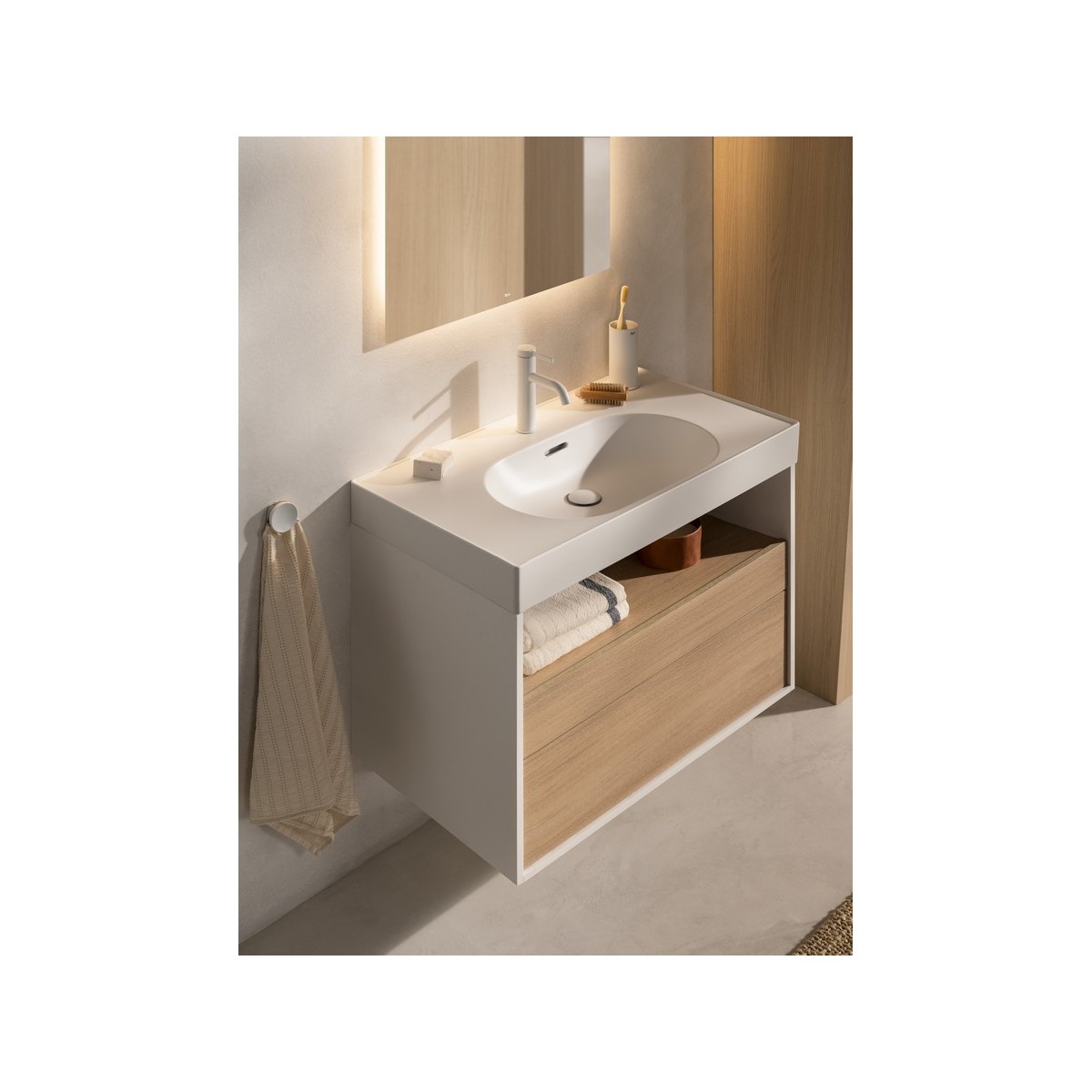 Allegro patère blanc mat - ROCA A817860B00 