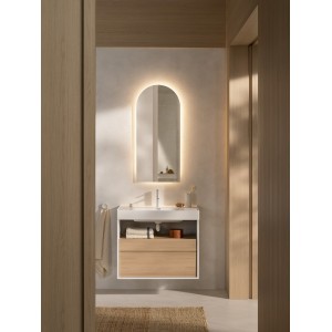 Allegro verre à poser blanc mat - ROCA A817861B00 