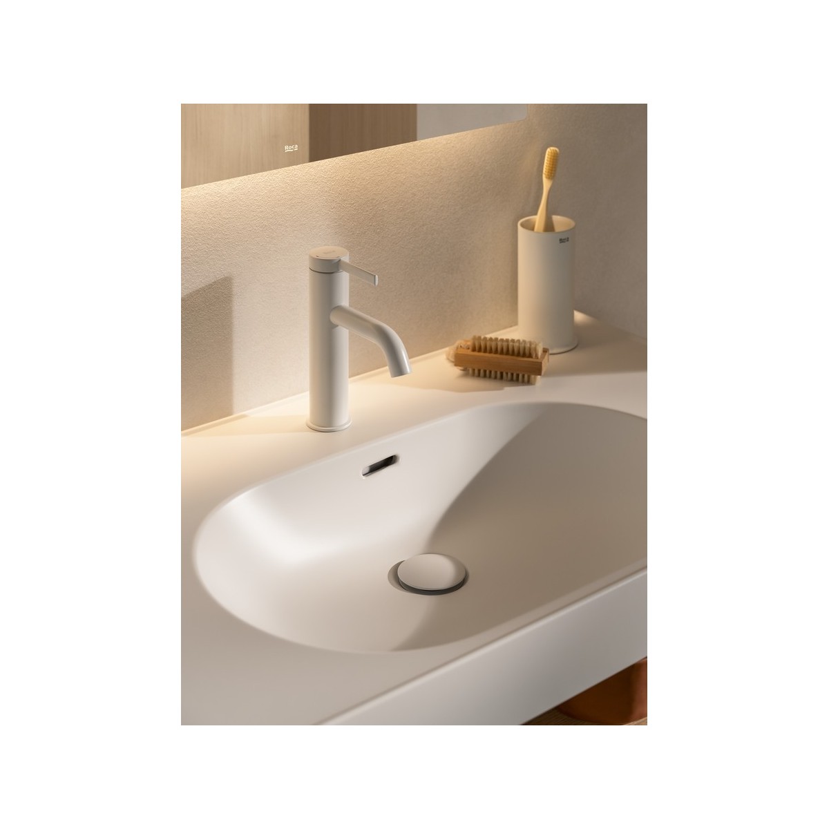 Allegro verre à poser blanc mat - ROCA A817861B00 