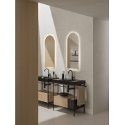 Allegro distributeur de savon à poser avec poussoir. noir mat - ROCA A817863NB0 