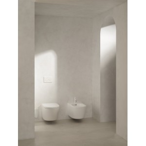 Allegro porte-balayette mural. blanc mat - ROCA A817866B00 
