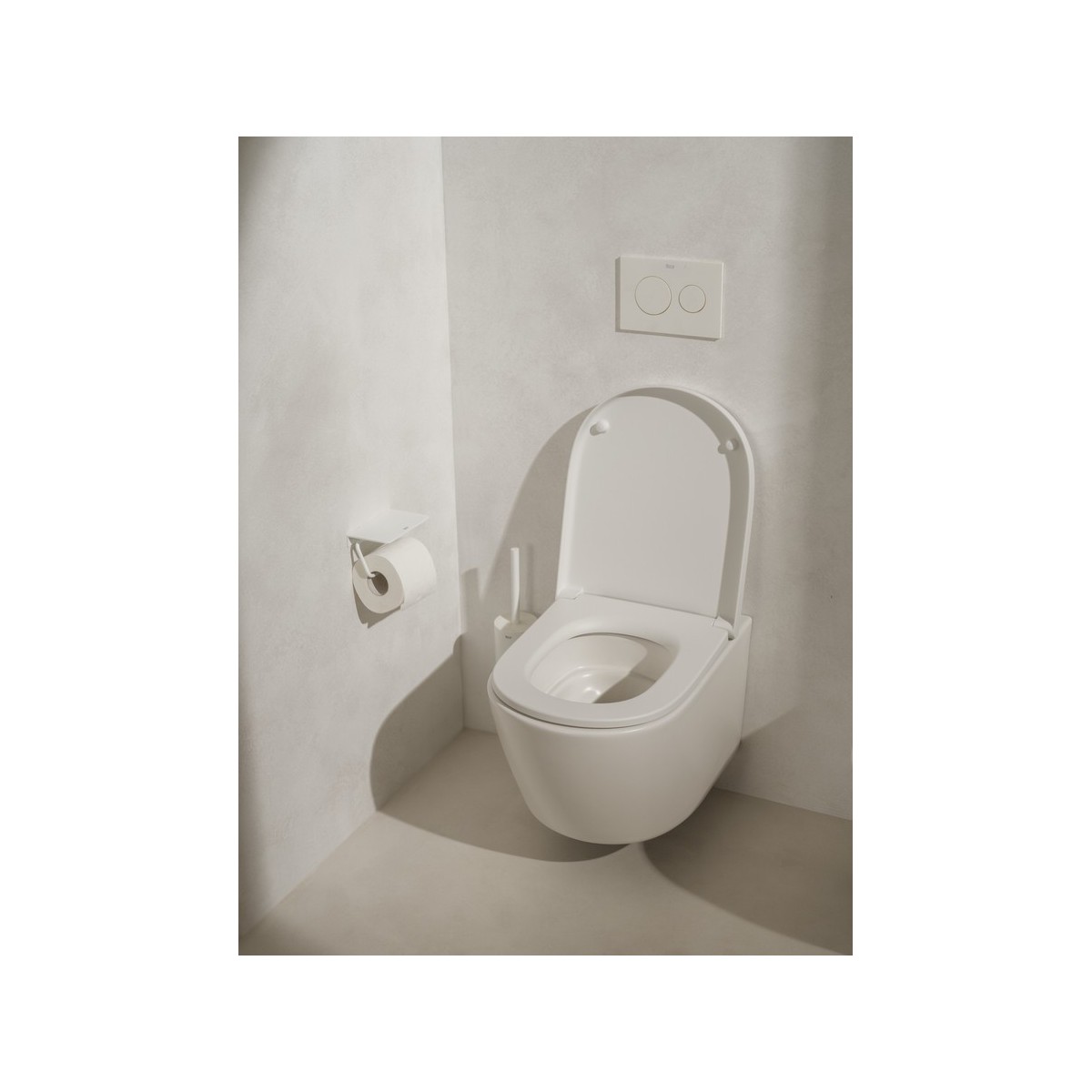 Allegro porte-balayette mural. blanc mat - ROCA A817866B00 