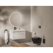 Allegro porte-serviettes anneau. noir mat - ROCA A817867NB0 