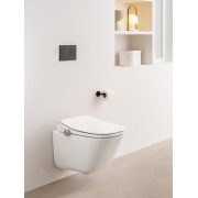 Allegro porte-papier rouleau sans couvercle noir mat - ROCA A817871NB0 