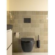 Allegro porte-papier rouleau sans couvercle noir mat - ROCA A817871NB0 