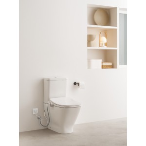 Allegro porte-papier rouleau sans couvercle noir mat - ROCA A817871NB0 