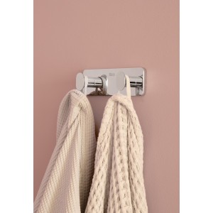 Victoria square double patère chromé - ROCA A817881C00 