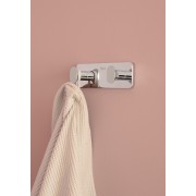 Victoria square double patère chromé - ROCA A817881C00 