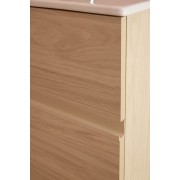 Victoria-n unik (meuble+lavabo) 3 tiroirs 1000 mm frêne clair - ROCA A852103541 