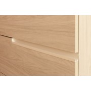 Victoria-n unik (meuble+lavabo) 3 tiroirs 1000 mm frêne clair - ROCA A852103541 