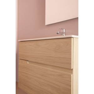 Victoria-n unik (meuble+lavabo) 3 tiroirs 1000 mm frêne clair - ROCA A852103541 