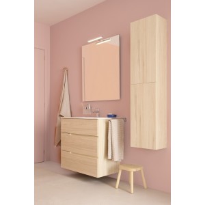 Victoria-n unik (meuble+lavabo) 3 tiroirs 1000 mm frêne clair - ROCA A852103541 