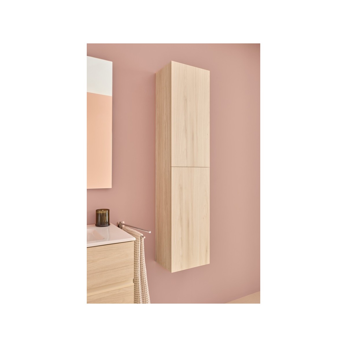 Victoria-n unik (meuble+lavabo) 3 tiroirs 1000 mm frêne clair - ROCA A852103541 