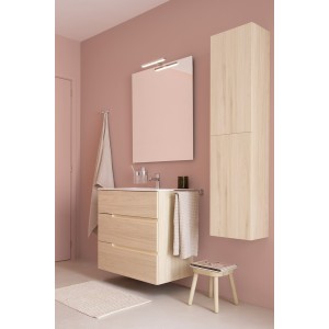 Victoria-n unik (meuble+lavabo) 3 tiroirs 1000 mm frêne clair - ROCA A852103541 