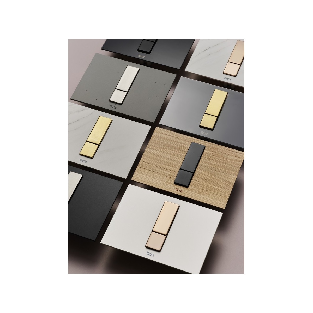 Ps4 boutons pour combiner avec panneau frontal ps4 acier inoxydable brossé - ROCA A890421304 