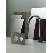 Ps3 boutons pour combiner avec panneau frontal ps3 acier inoxydable brossé - ROCA A890423304 