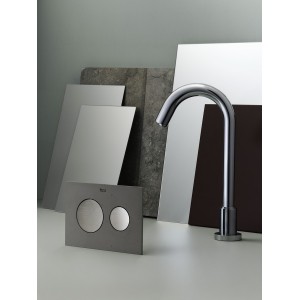 Ps3 boutons pour combiner avec panneau frontal ps3 acier inoxydable brossé - ROCA A890423304 