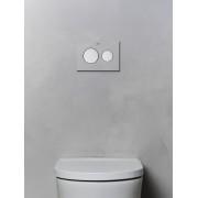 Ps3 boutons pour combiner avec panneau frontal ps3 acier inoxydable brossé - ROCA A890423304 